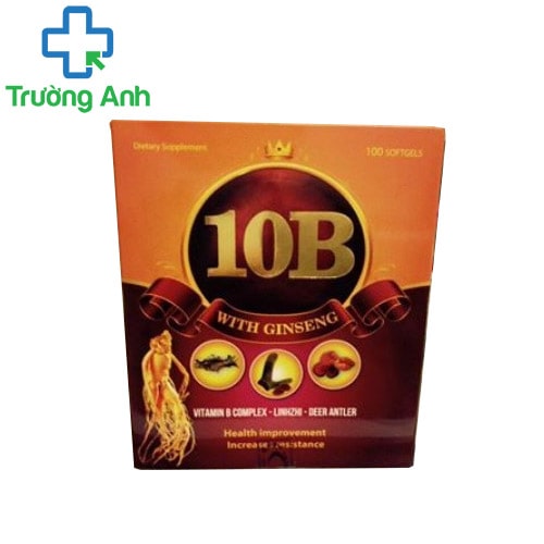 10B with gingseng - Giúp bổ sung vitamin nhóm B hiệu quả