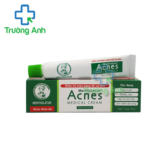 Acnes Medical Cream 18g - Kem hỗ trợ điều trị mụn hiệu quả