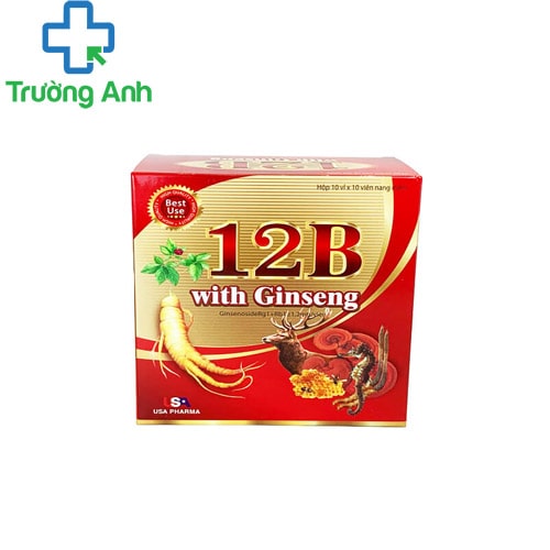 12B with Ginseng - Giúp bồi sức khỏe hiệu quả sức khỏe hiệu quả