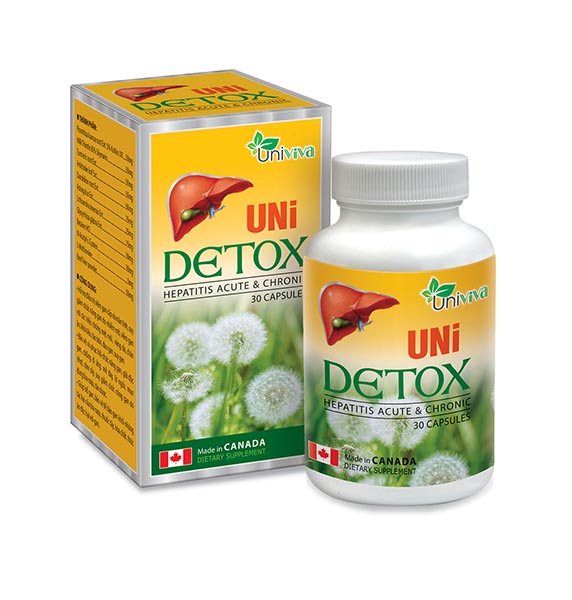 UniDetox - Bổ gan, giải độc gan tốt nhất hiện nay