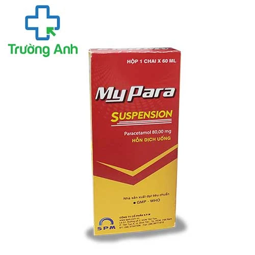 Mypara Suspension - Thuốc giảm đau, hạ sốt hiệu quả của SPM