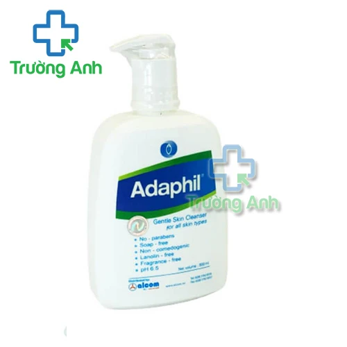 Adaphil Gentle Skin Cleanser 500ml Gamma - Sữa rửa mặt cho mọi loại da