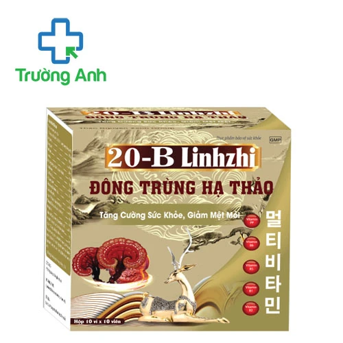 20-B Linhzhi Đông Trùng Hạ Thảo - Hỗ trợ bồi bổ sức khỏe