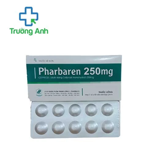 Pharbaren 250mg Pharbaco - Thuốc điều trị nhiễm khuẩn hiệu quả