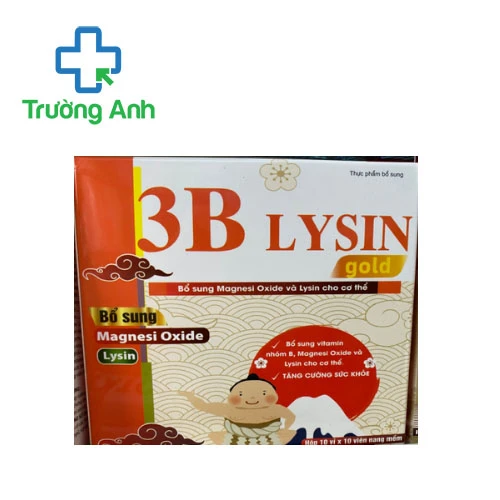 3B Lysin Gold - Hỗ trợ bổ sung vitamin nhóm B cho cơ thể