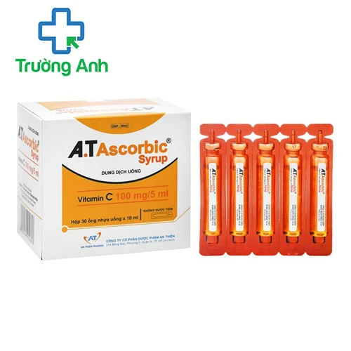 A.T Ascorbic syrup (ống) - Bổ sung vitamin C cho cơ thể của An Thiên