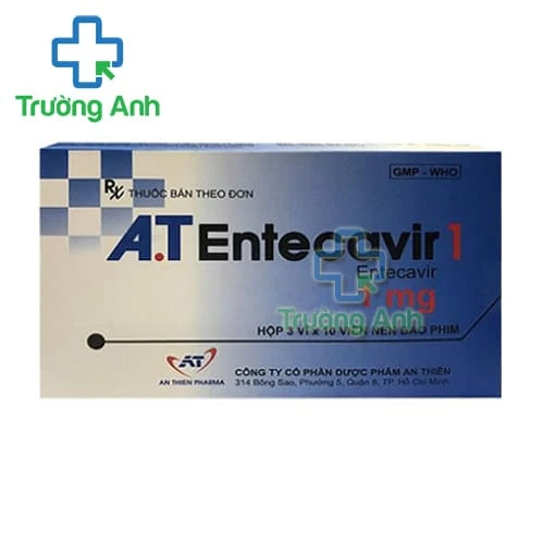 A.T Entecavir 1mg - Thuốc điều trị viêm gan B hiệu quả