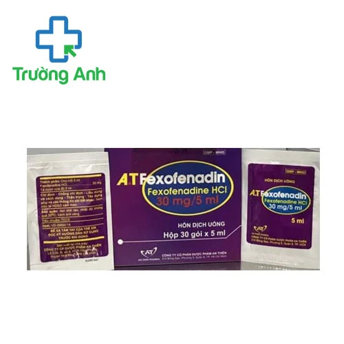 A.T Fexofenadin (gói 5ml) - Thuốc chống dị ứng hiệu quả