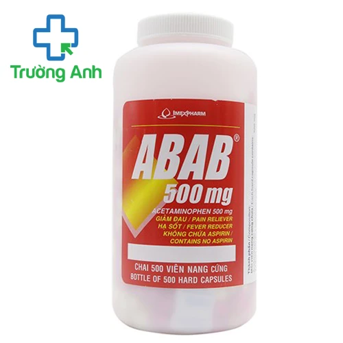 ABAB 500mg – Giúp giảm đau, hạ sốt hiệu quả của Imexpharm