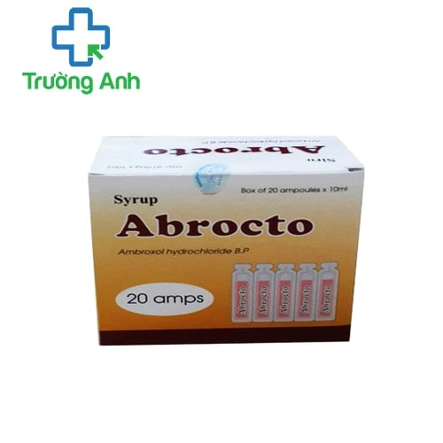 Abrocto Hadiphar (ống) - Thuốc tiêu chất nhày đường hô hấp hiệu quả