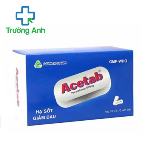 Acetab 500 - Thuốc điều trị hạ sốt giảm đau hiệu quả của Agimexpharm