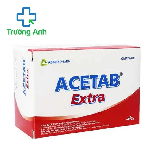 Acetab Extra - Thuốc điều trị hạ sốt giảm đau hiệu quả của Agimexpharm