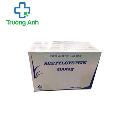 AcetylCystein 200mg Vidipha (viên) - Thuốc tiết chất nhày hiệu quả