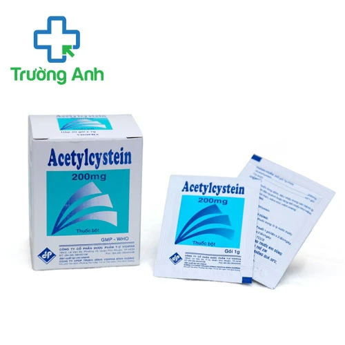 Acetylcystein 200mg Vidipha (bột) - Thuốc tiêu nhầy hiệu quả