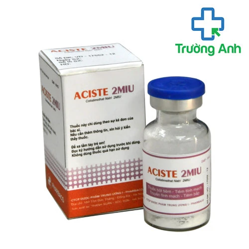 Aciste 2MIU - Thuốc điều trị nhiễm khuẩn nặng của Pharbaco
