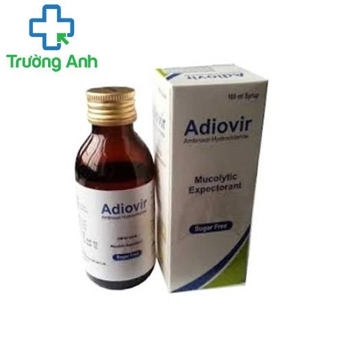 Adiovir 15mg/5ml Syr.100ml - Thuốc điều trị các bệnh đường hô hấp hiệu quả