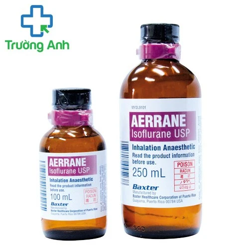 Aerrane - Thuốc gây mê đường hô hấp của Baxter