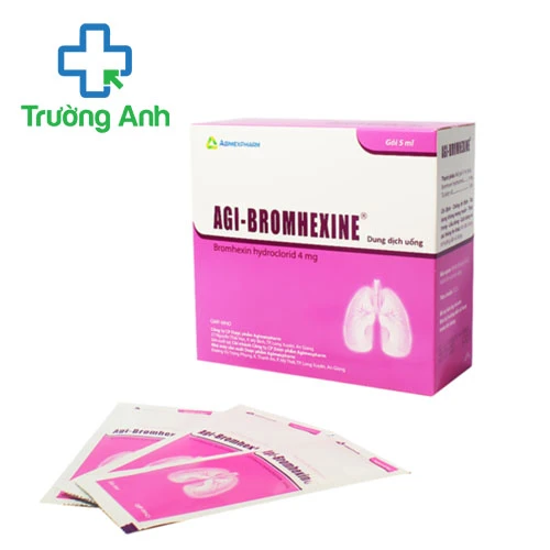 Agi-Bromhexine 5ml - Thuốc làm loãng đờm hiệu quả của Agimexpharm