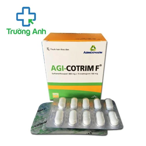 Agi-cotrim F (vỉ) - Thuốc điều trị nhiễm khuẩn hiệu quả Agimexpharm