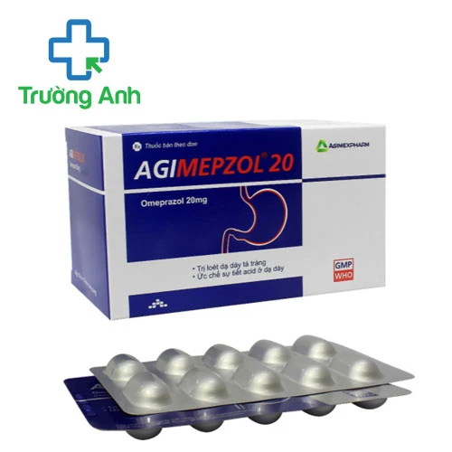 Agimepzol 20 - Thuốc điều trị loét dạ dày tá tràng hiệu quả của Agimexpharm