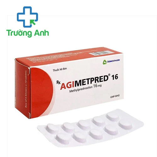 Agimetpred 16 - Thuốc kháng viêm hiệu quả Agimexpharm