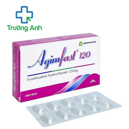 Agimfast 120 - Thuốc điều trị viêm mũi dị ứng hiệu quả của Agimexpharm