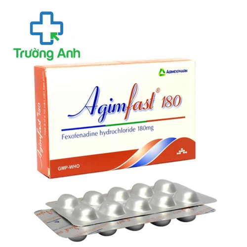 Agimfast 180 - Thuốc điều trị viêm mũi dị ứng hiệu quả của Agimexpharm