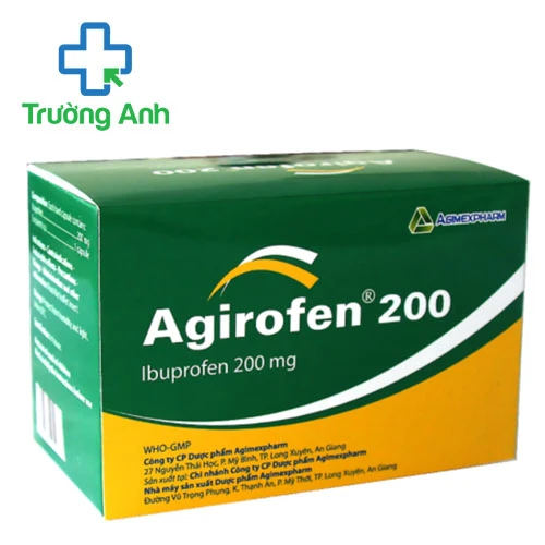 Agirofen 200 - Thuốc giảm đau chống viêm hiệu quả Agimexpharm
