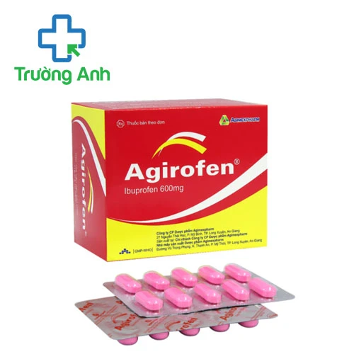 Agirofen 600mg - Thuốc giảm đau chống viêm hiệu quả Agimexpharm