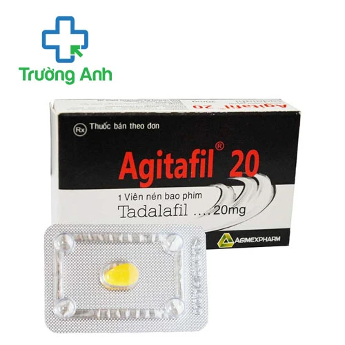 Agitafil 20 - Thuốc điều trị rối loạn cương dương hiệu quả của Agimexpharm