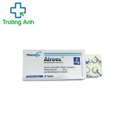Aireez 5mg - Thuốc điều trị hen phế quản hiệu quả của PharmEvo