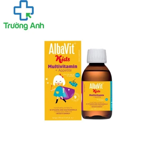 Albavit kids Multivitamin + Appetite - Giúp tăng cường sức đề kháng hiệu quả