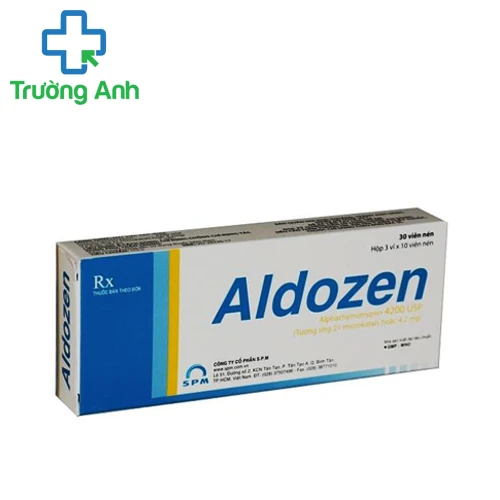 Aldozen - Thuốc chống phù nề, kháng viêm hiệu quả