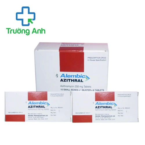 Alembic Azithral 250mg (viên) - Thuốc điều trị nhiễm khuẩn