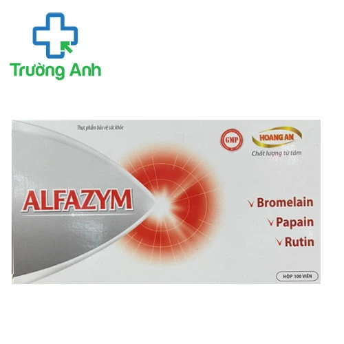 Alfazym - Hỗ trợ giảm sưng tấy phù nề hiệu quả