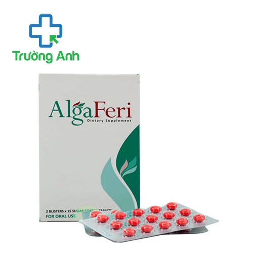 AlgaFeri Mediplantex - Hỗ trợ bổ sung sắt, acid foilc cho cơ thể