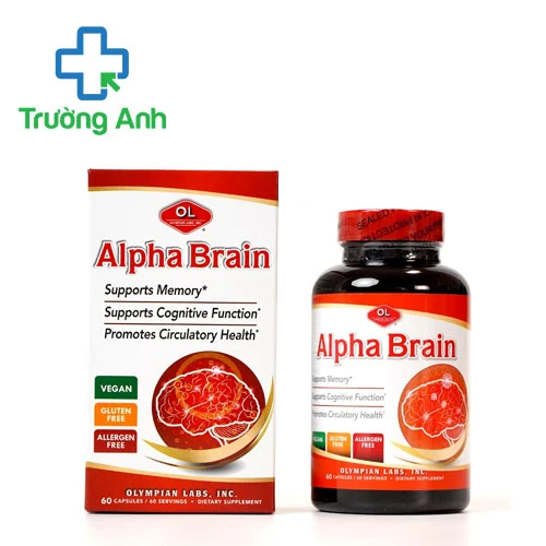 Alpha Brain Olympian Labs - Hỗ trợ tăng cường tuần hoàn máu não