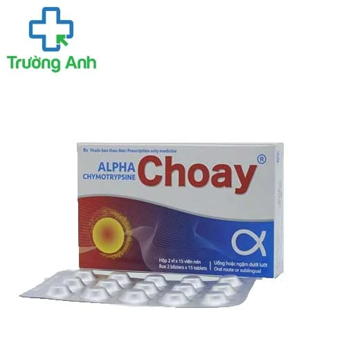 Alpha Choay - Thuốc chống viêm, chống phù nề hiệu quả