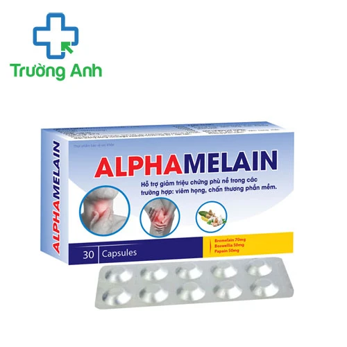 Alpha Melain Santex - Hỗ trợ giảm triệu chứng phù nề hiệu quả
