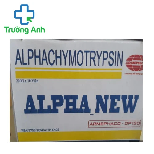 Alpha-New Armepharco - Thuốc hỗ trợ điều trị phù nề hiệu quả