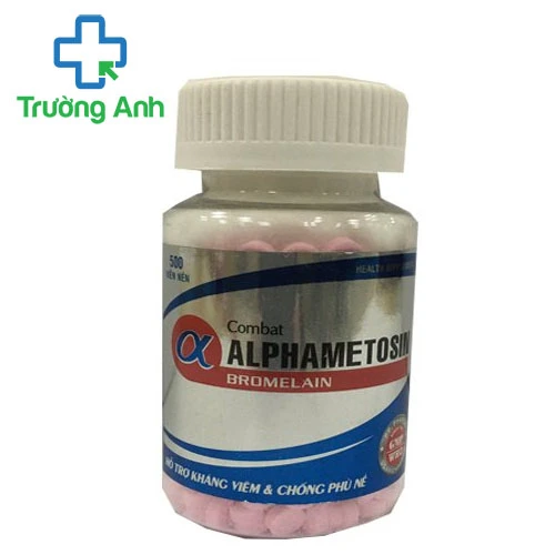 Alphametosin PP.Pharco (lọ 500 viên) - Giúp điều trị phù nề hiệu quả