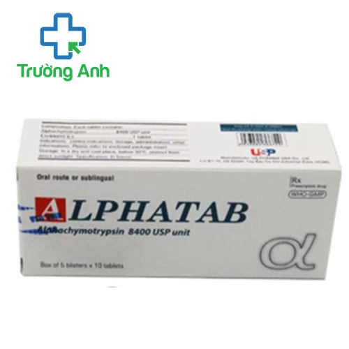 Alphatab US Pharma USA - Thuốc chống viêm, giảm sưng phù nề hiệu quả