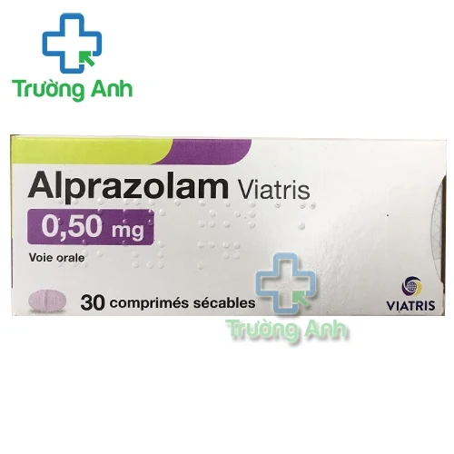Alprazolam Viatris 0,5mg - Thuốc điều trị trầm cảm hiệu quả