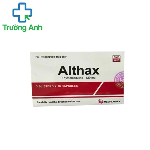 Althax 120mg - Giúp hỗ trợ điều trị nhiễm trùng, nhiễm khuẩn hiệu quả