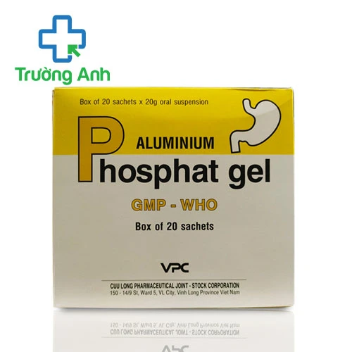 Aluminium Phosphat gel VPC - Thuốc điều trị loét dạ dày tá tràng hiệu quả
