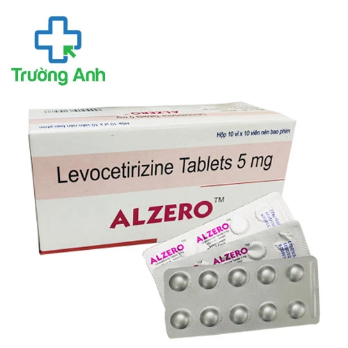 Alzero 5mg (Levocetirizine) - Thuốc điều trị viêm mũi dị ứng hiệu quả của Ấn Độ