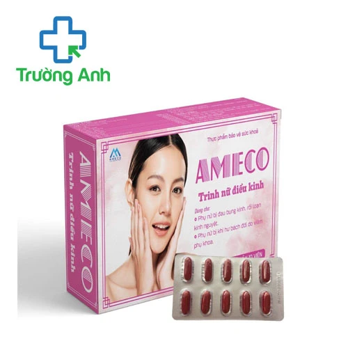 Ameco Trinh nữ điều kinh Vgas - Hỗ trợ tăng cường nội tiết tố hiệu quả