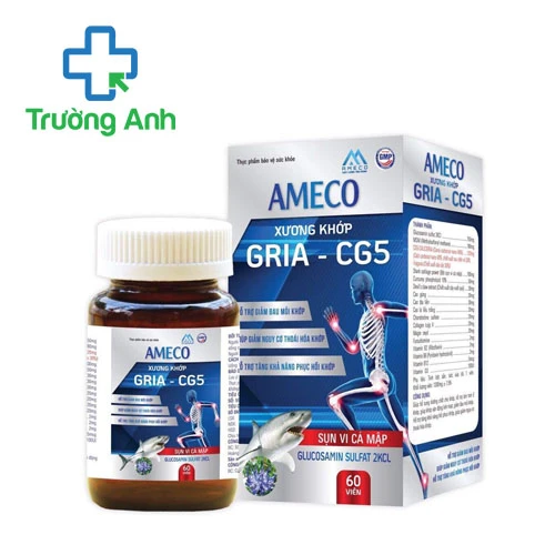 Ameco xương khớp Gria-CG5 Vgas - Hỗ trợ bổ sung dưỡng chất cho khớp
