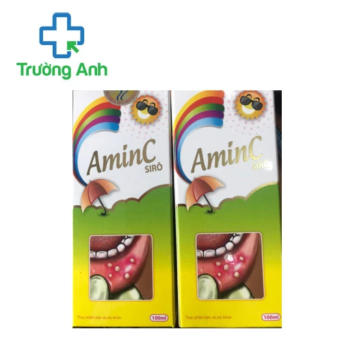AminC Sirô 100ml Trường Thọ Pharma - Hỗ trợ điều trị nhiệt miệng hiệu quả