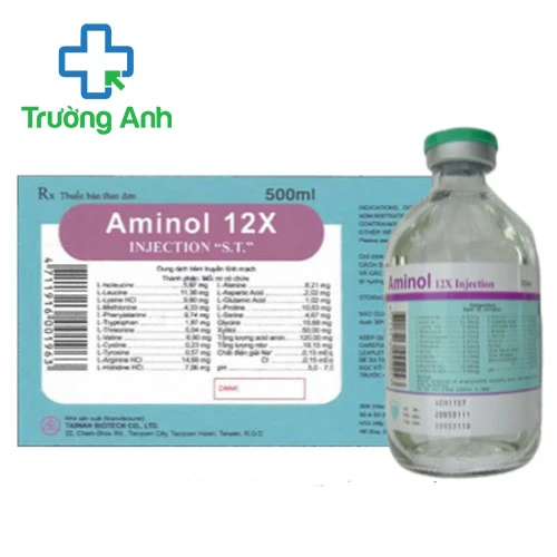 Aminol 12X Injection “S.T.” - Hỗ trợ bổ sung các acid amin hiệu quả 